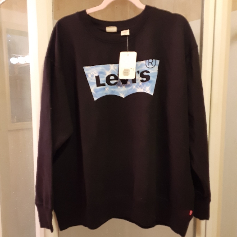 Levi's Sweatshirt 2X unisex.Navy